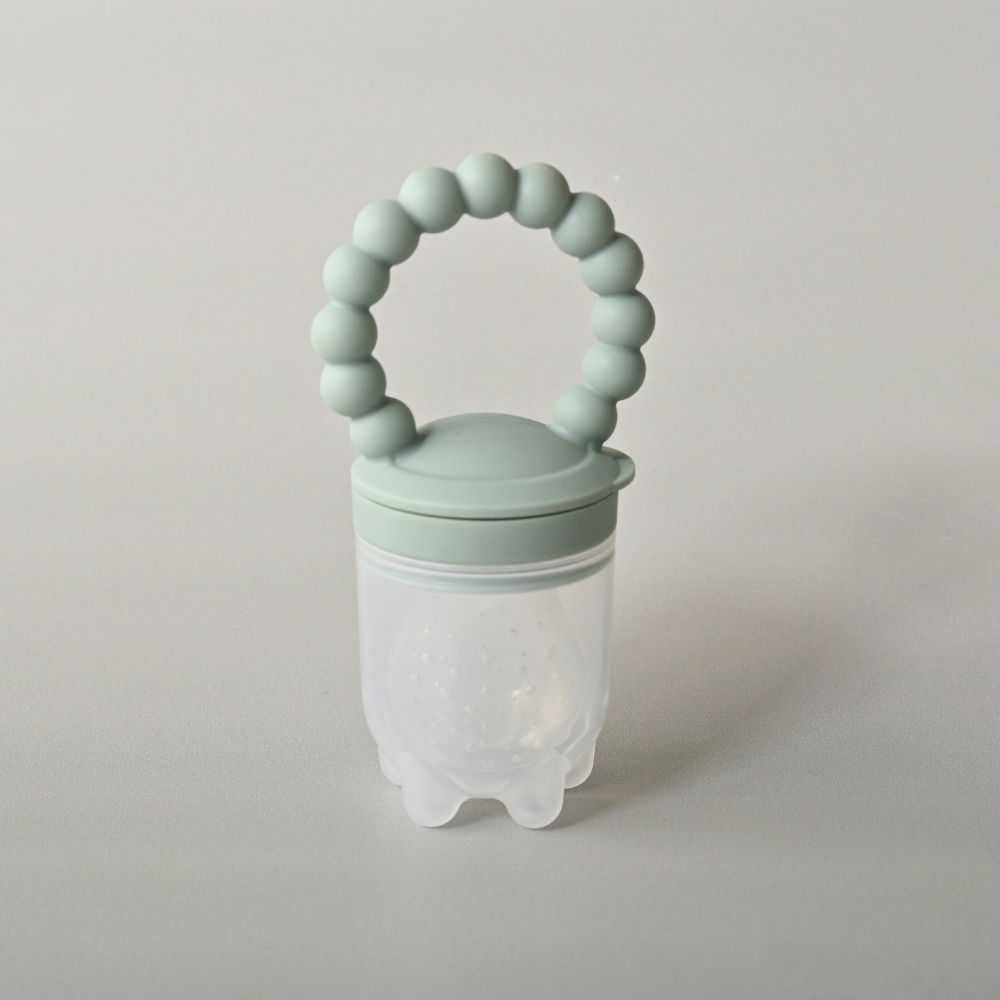 Tiny Orchard Baby Silicone Food Feeder - GREEN